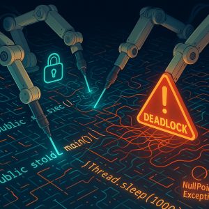 Small robot arms deadlock